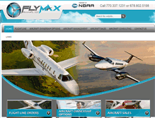 Tablet Screenshot of flymaxaircraft.com